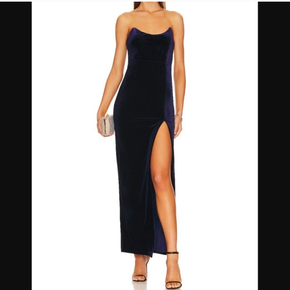 superdown Ryleigh Strapless Maxi Dress